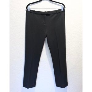 Tory Burch Black Wool Blend Trouser Pants Size 6 26.5” Inseam Mid-Rise Designer